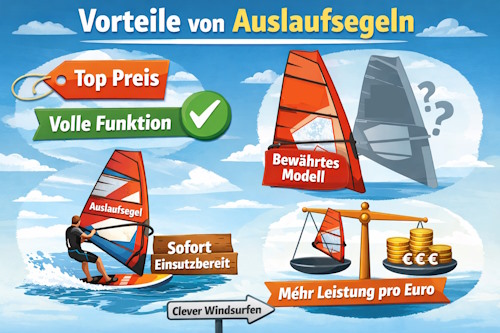 Vorteile von Auslaufsegeln