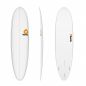 Preview: Surfboard TORQ Epoxy TET 7.4 VP Funboard  Pinlines