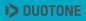 Preview: Duotone Logo gray on turqouise