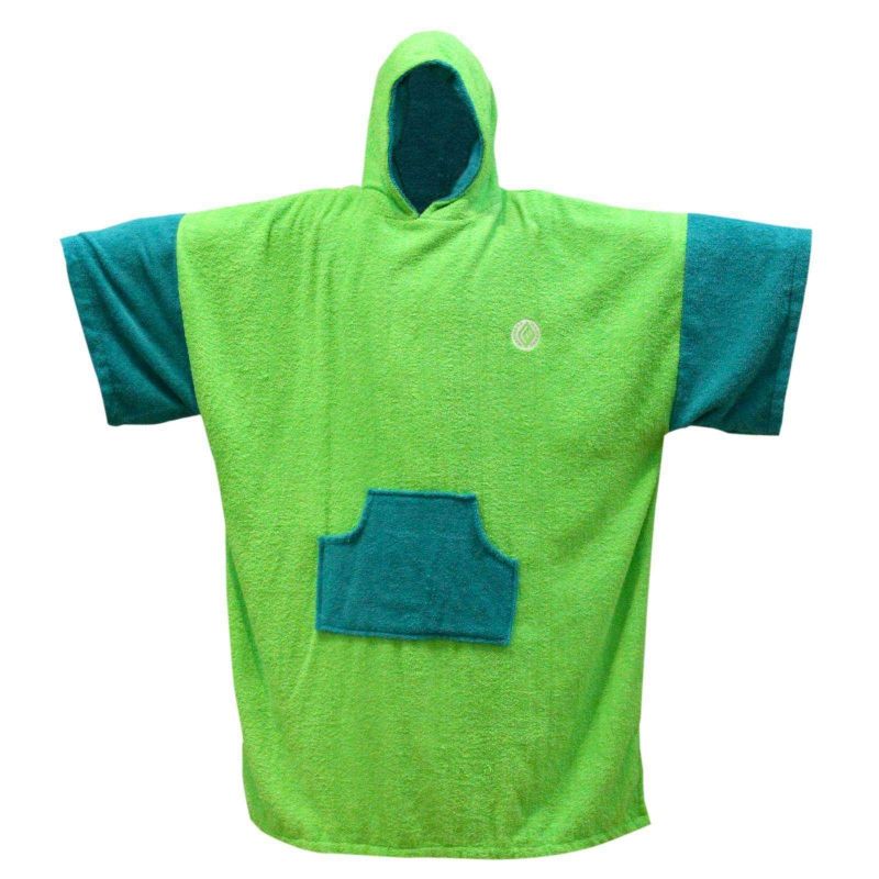 MADNESS Change Robe Poncho Unisize Lime-Teal
