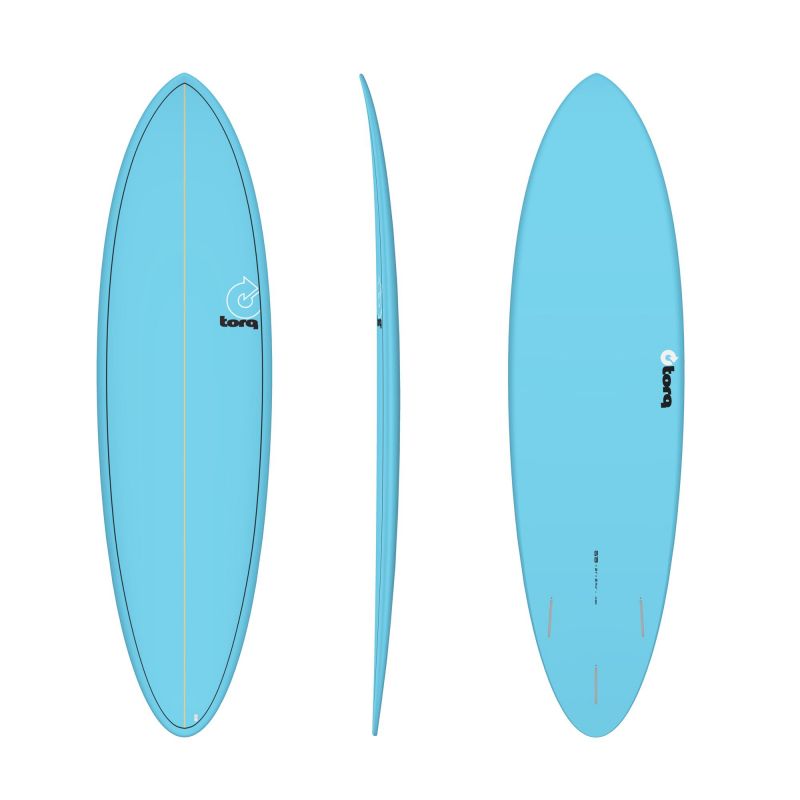Surfboard TORQ Epoxy TET 6.8 Funboard  Blue