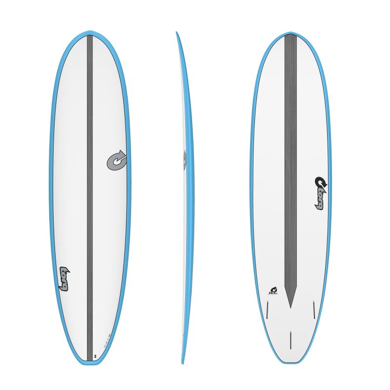 Surfboard TORQ Epoxy TET CS 7.4 VP Fun Carbon Blue