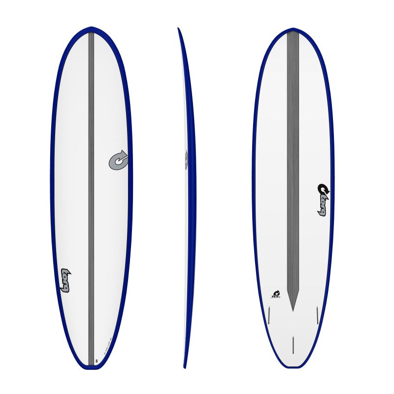 Surfboard TORQ Epoxy TET CS 7.8 V+ Fun Carbon Blue