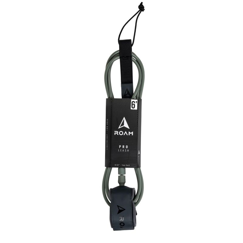 ROAM Surfboard Leash PRO 6.0 Grau
