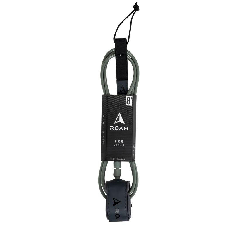 ROAM Surfboard Leash PRO 8.0 Grau