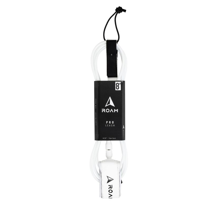 ROAM Surfboard Leash PRO 8.0 Weiss
