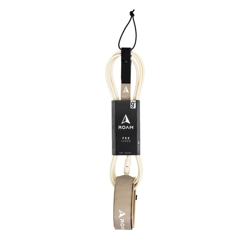 ROAM Surfboard Leash PRO 9.0 Sand