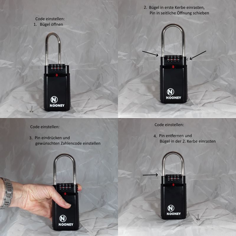 Nooney Key Box Schlüsselsafe Key Safe