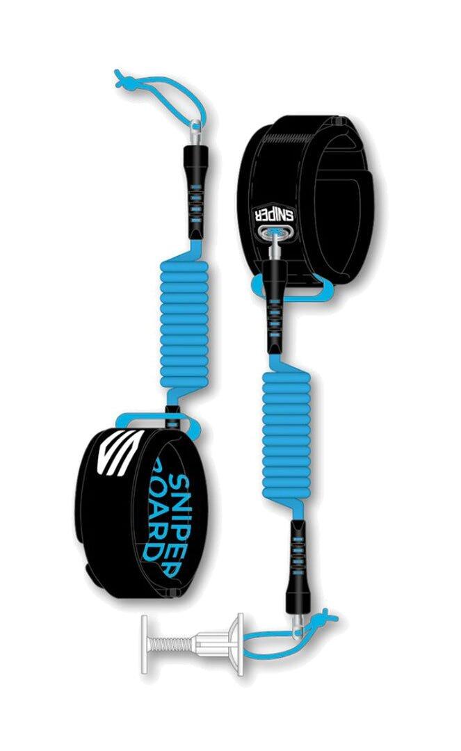 Sniper Deluxe Spiral-Leash Bizeps Bodyboard L / XL