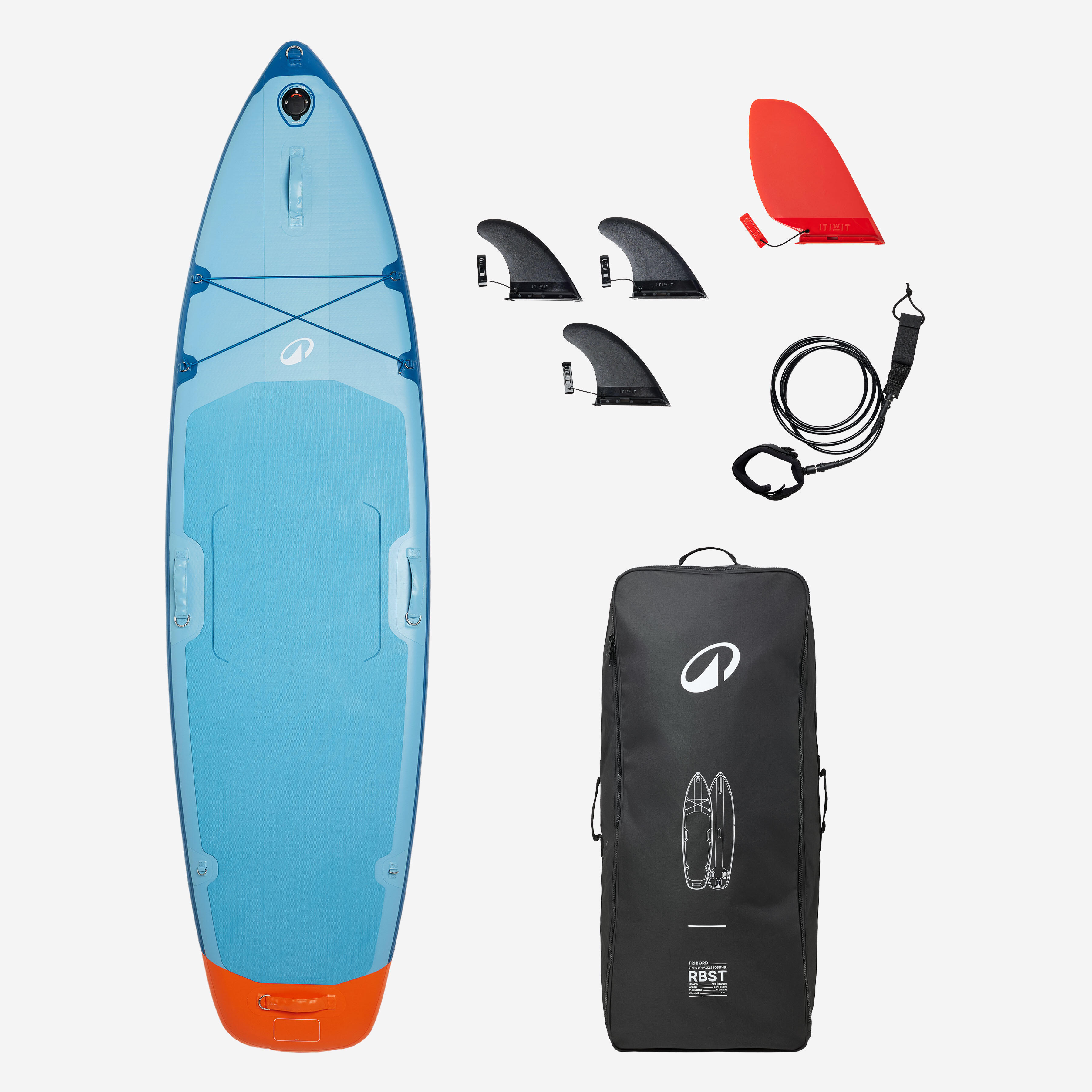 Decathlon SUP-Board Stand Up Paddle aufblasbar robust für Clubs und Verleiher No Size