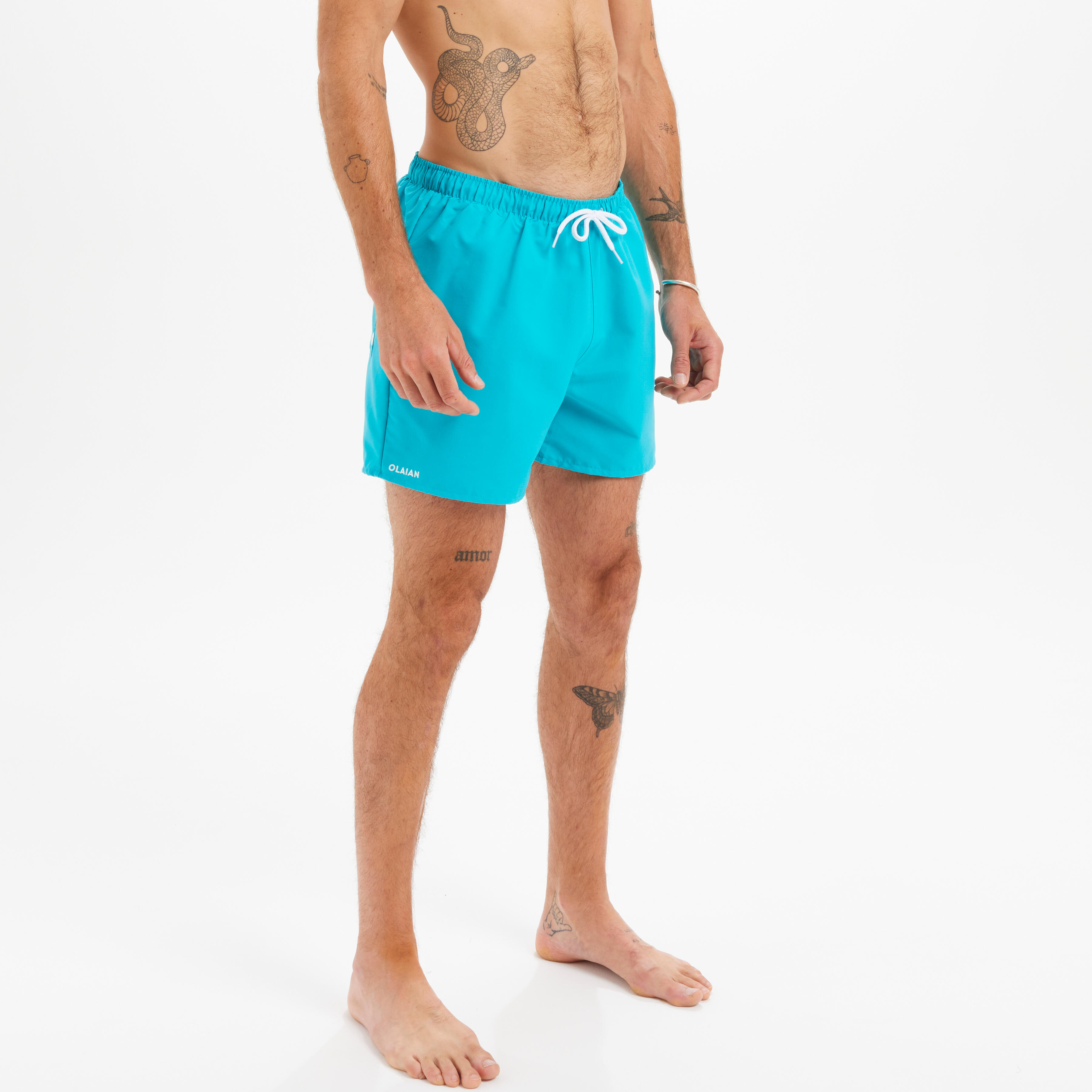 OLAIAN Boardshorts Herren Hendaia t?rkis S