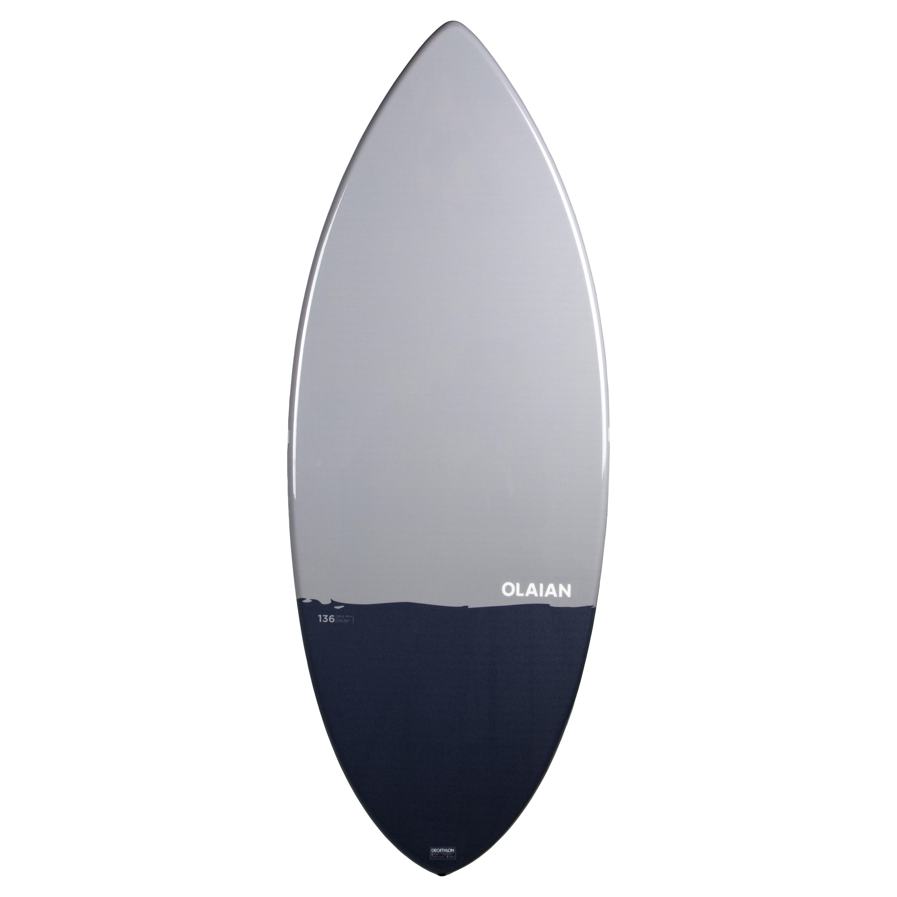 RADBUG Skimboard Composite-Fasern Damen/Herren 900 blaugrau Einheitsgröße