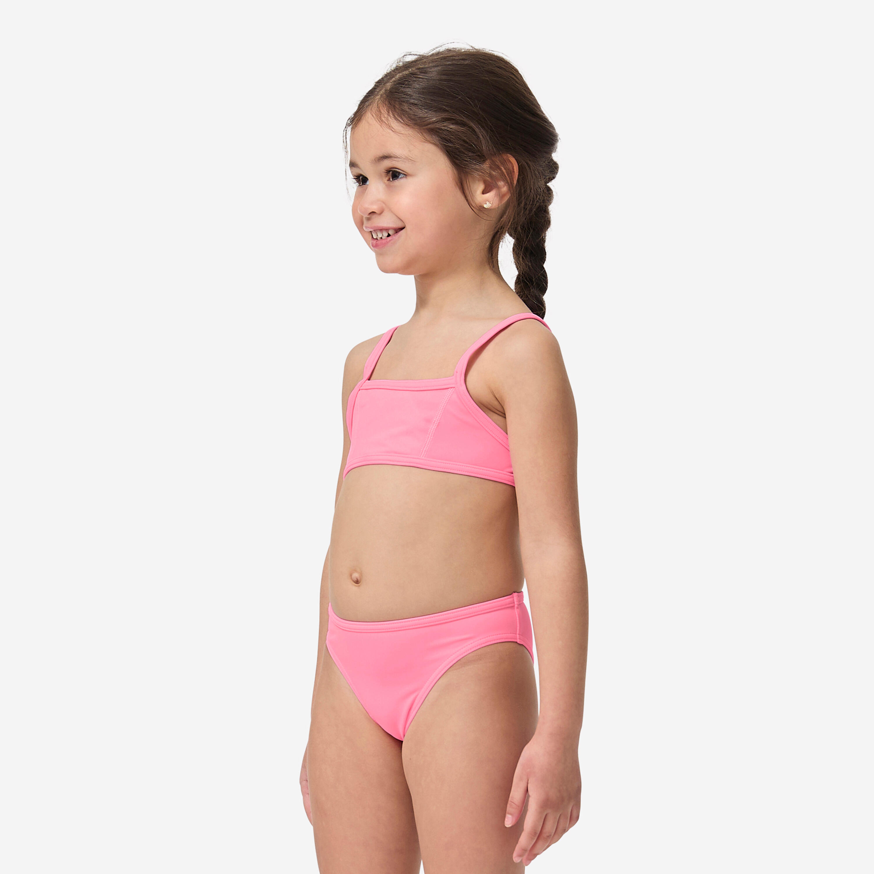 OLAIAN Bikini-Set M?dchen 100 Bali rosa 113-121cm 5-6J