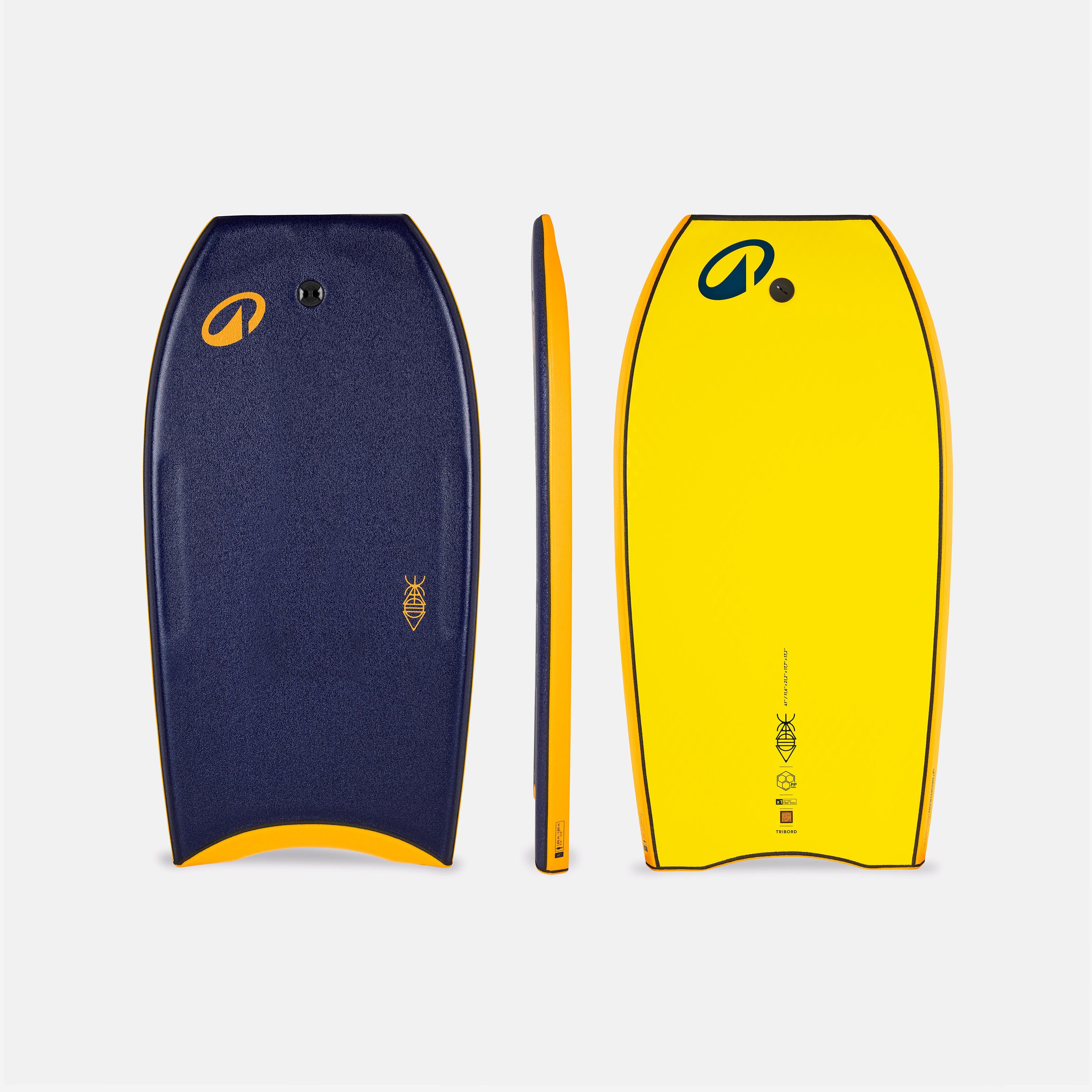 Decathlon Bodyboard 900 gelb/blau 40