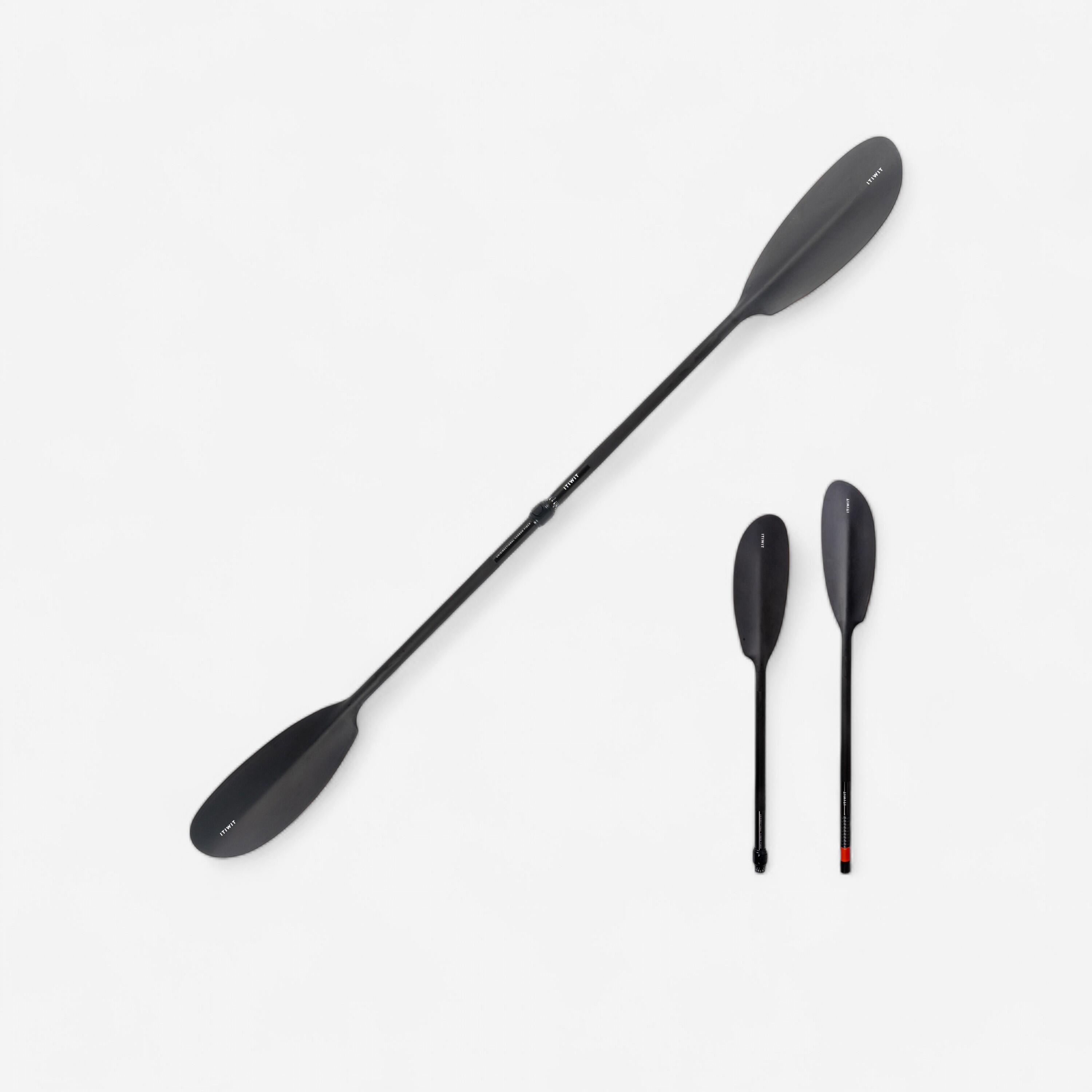 ITIWIT Kajakpaddel Carbon zweiteilig zerlegbar verstellbar 210-220?cm - X900 No Size