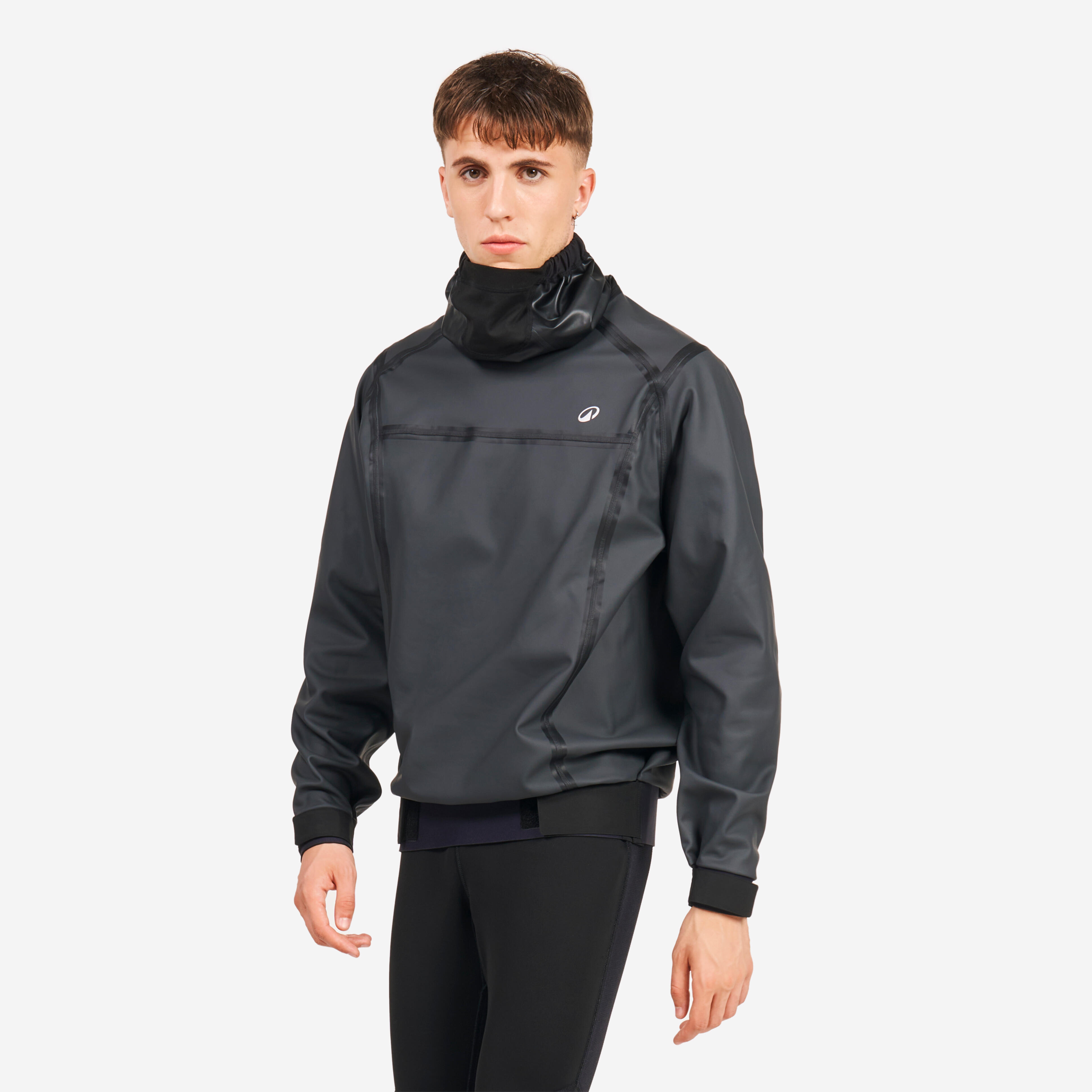 Decathlon Spraytop Segeln/Kajak Damen/Herren warm leicht 900 grau 2XS