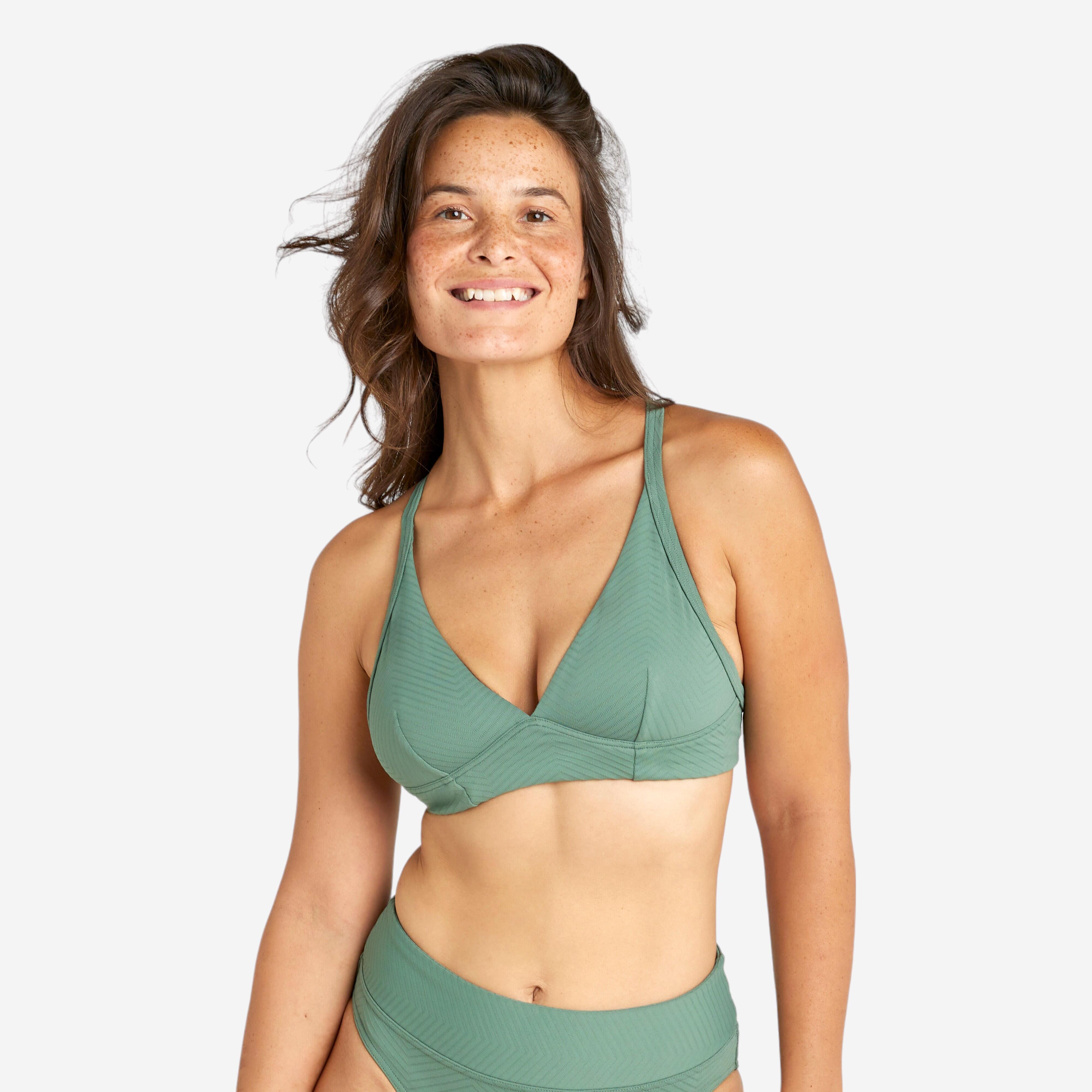 OLAIAN Bikini-Oberteil Damen Bustier Bea Venice khaki 75 C