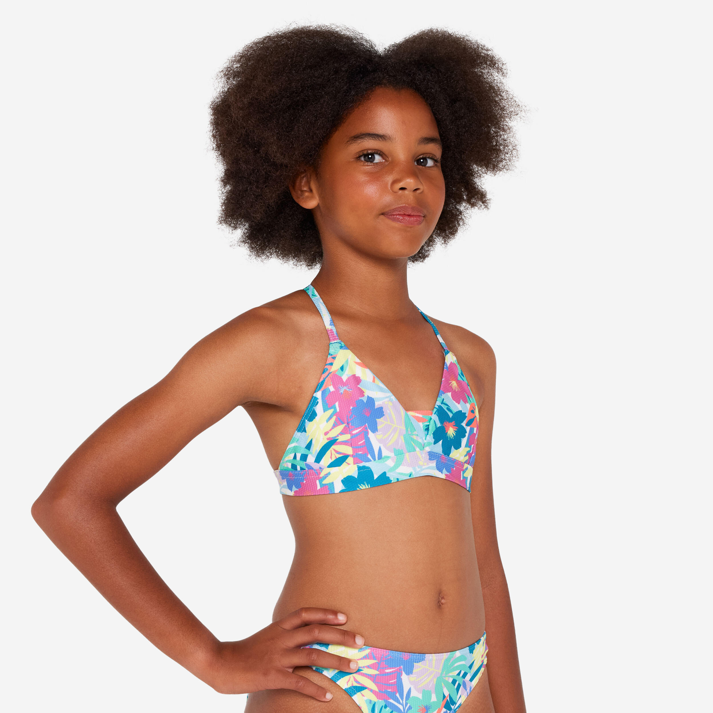 OLAIAN Bikini-Oberteil M?dchen Lizy Cobe gebl?mt/mehrfarbig 160-166cm 14-15J