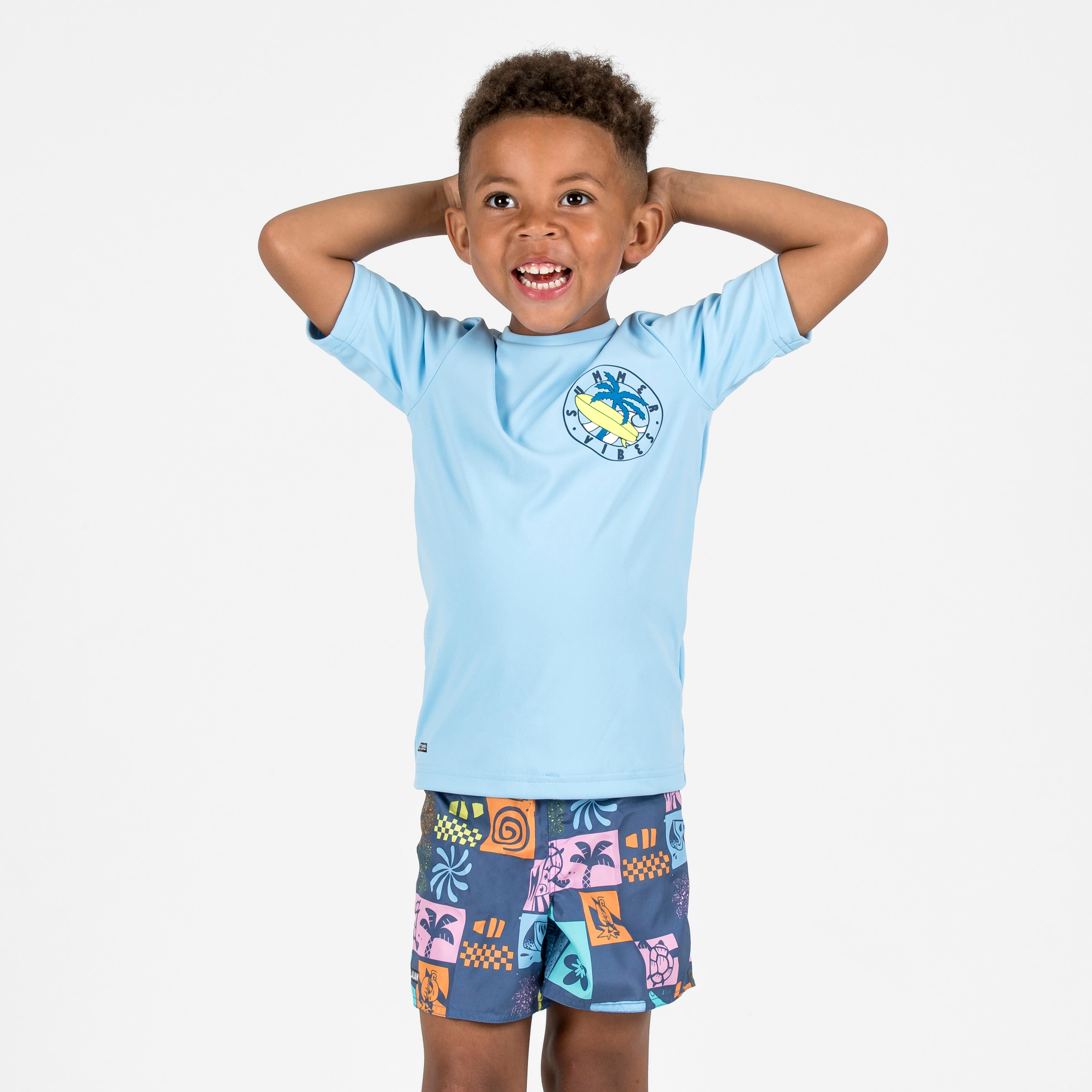 OLAIAN Boardshorts Jungen 100 Summer mehrfarbig 103-112cm 4-5J