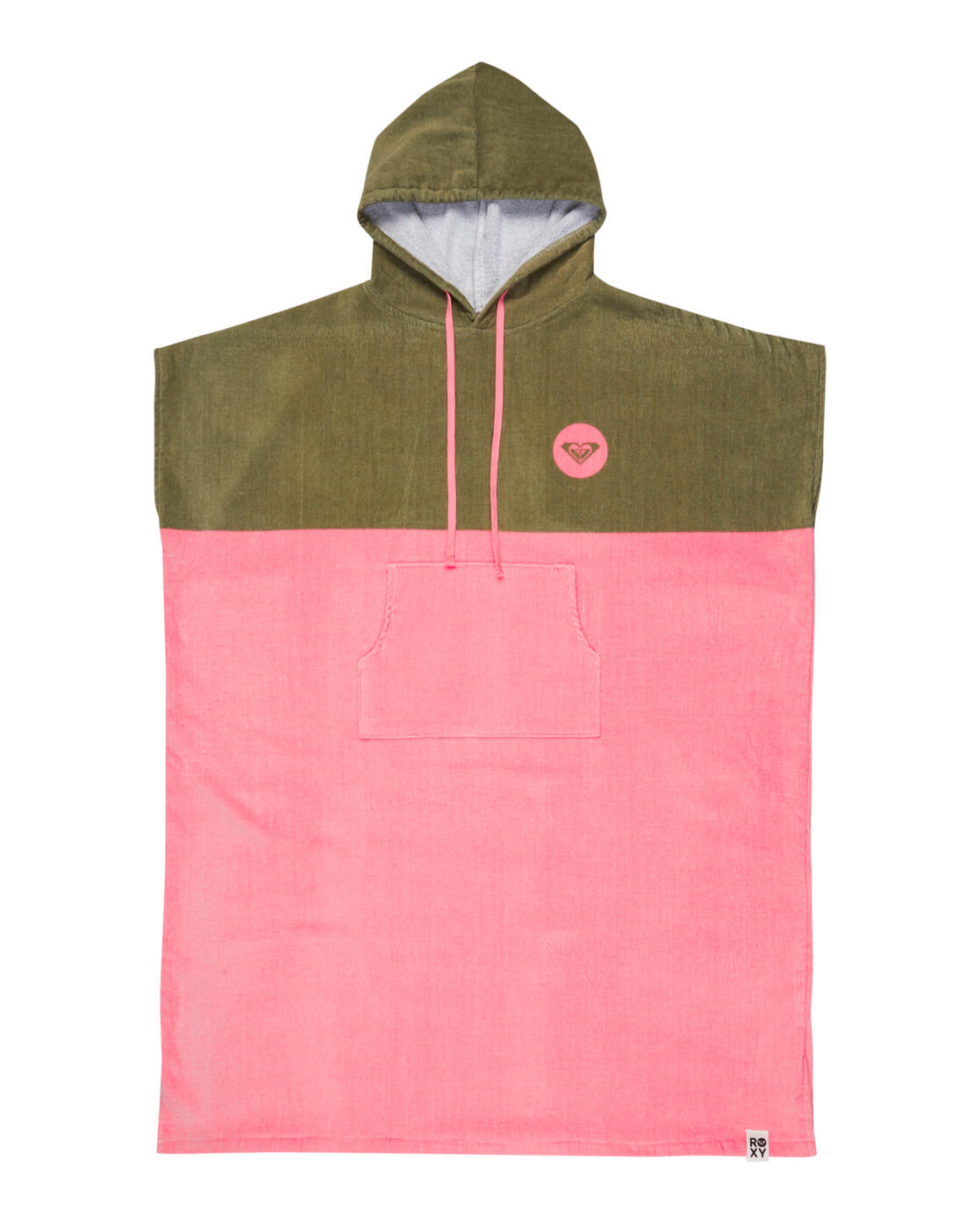 Roxy Poncho zum Umziehen ALWAYS IN MY HEAD Rosa Unisex No Size