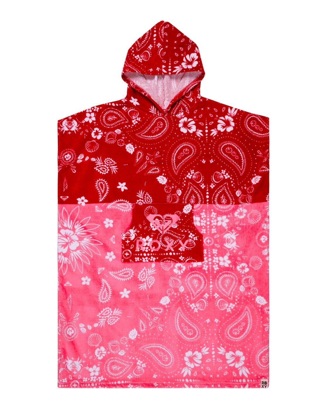 Roxy Poncho Handtuch STAY MAGICAL PRINTED Rot Frauen 