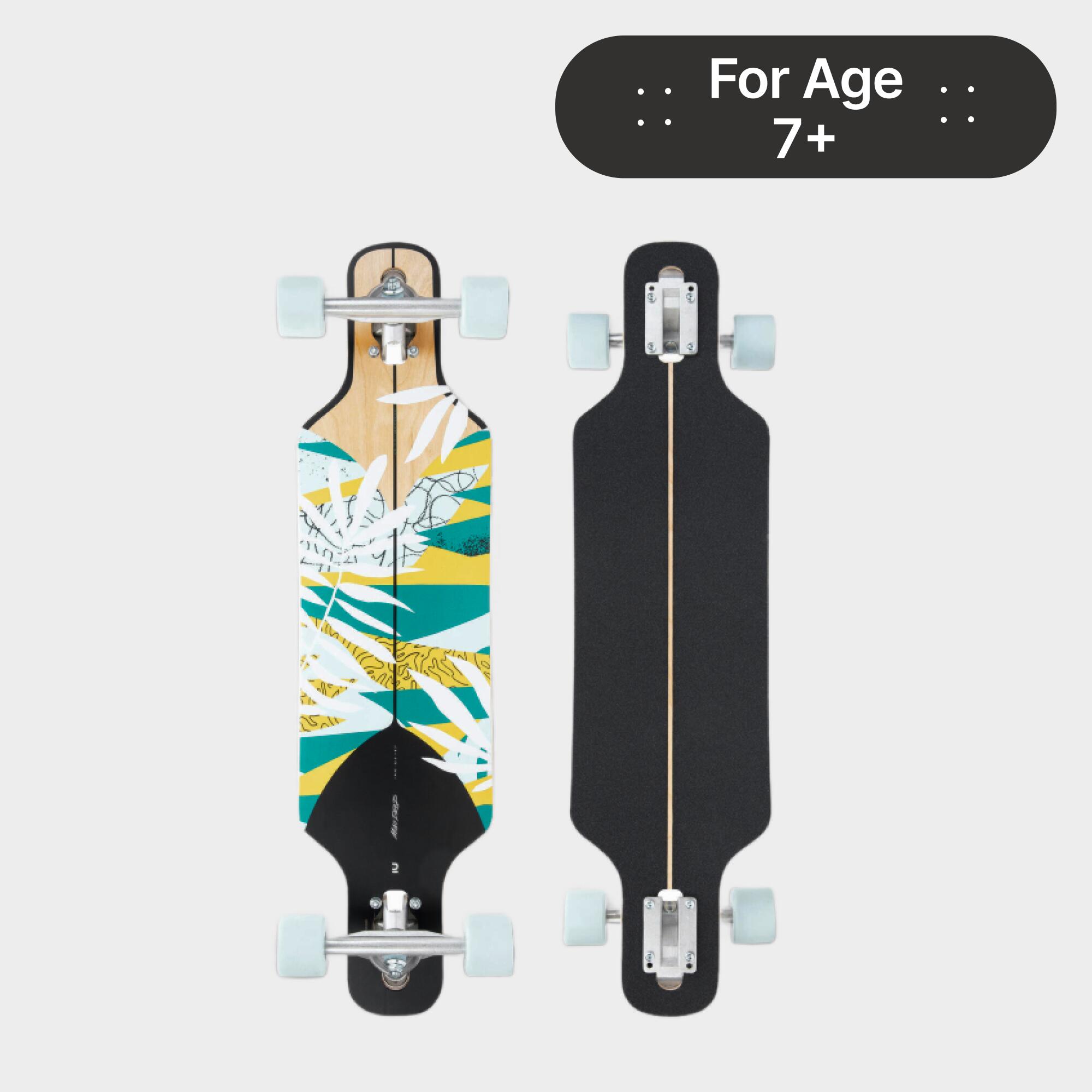 Decathlon Longboard - Drop 100 Floral