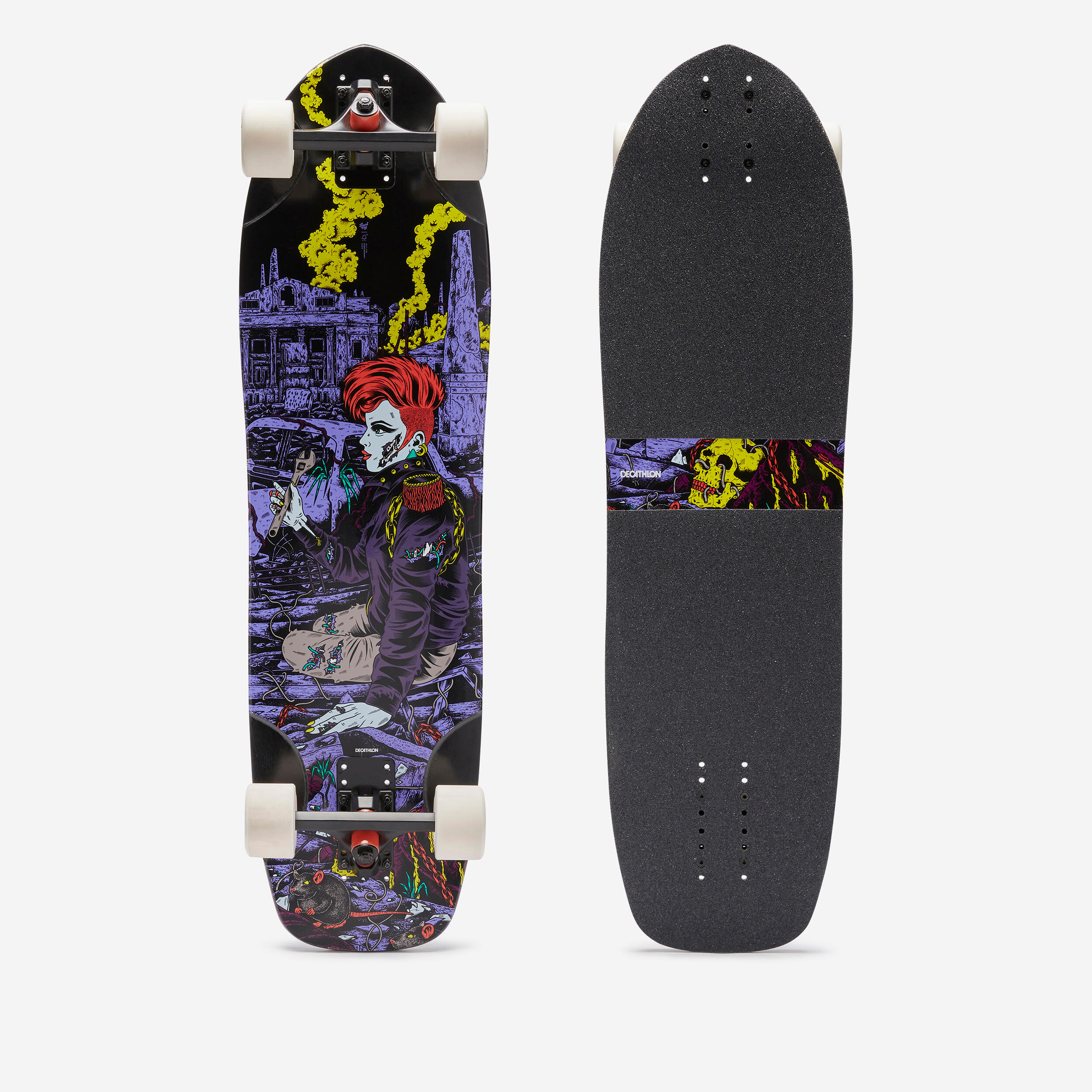 Decathlon Longboard - Free 500 Topmount Cyber