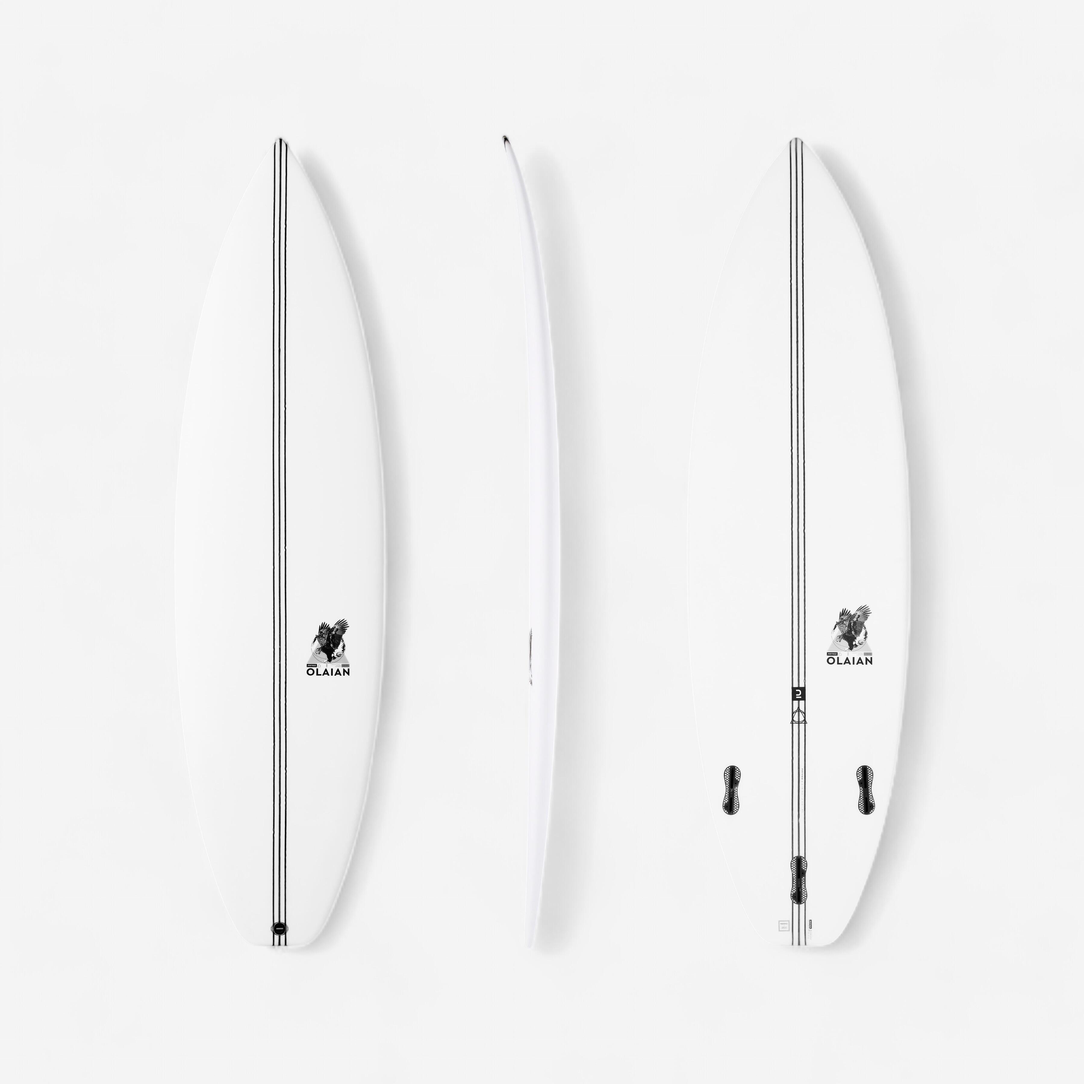 OLAIAN Gebraucht - Surfboard Shortboard 6'2 ohne Finnen 31?l - 900 Perf  - SEHR GUT