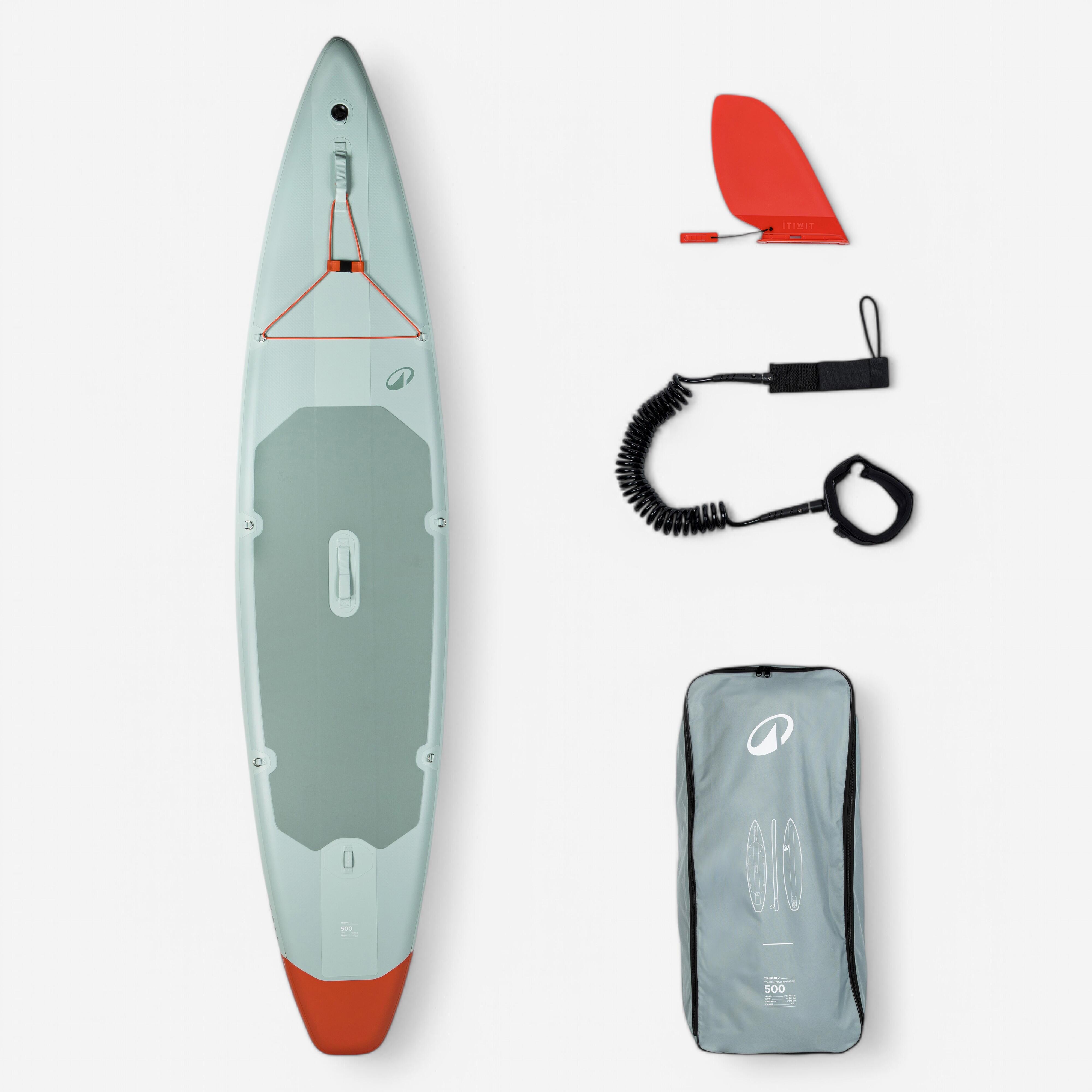 ITIWIT Gebraucht - SUP-Board Stand up Paddle aufblasbar 12'6 (bis 140?kg) - Explorat... - NEUWERTIG