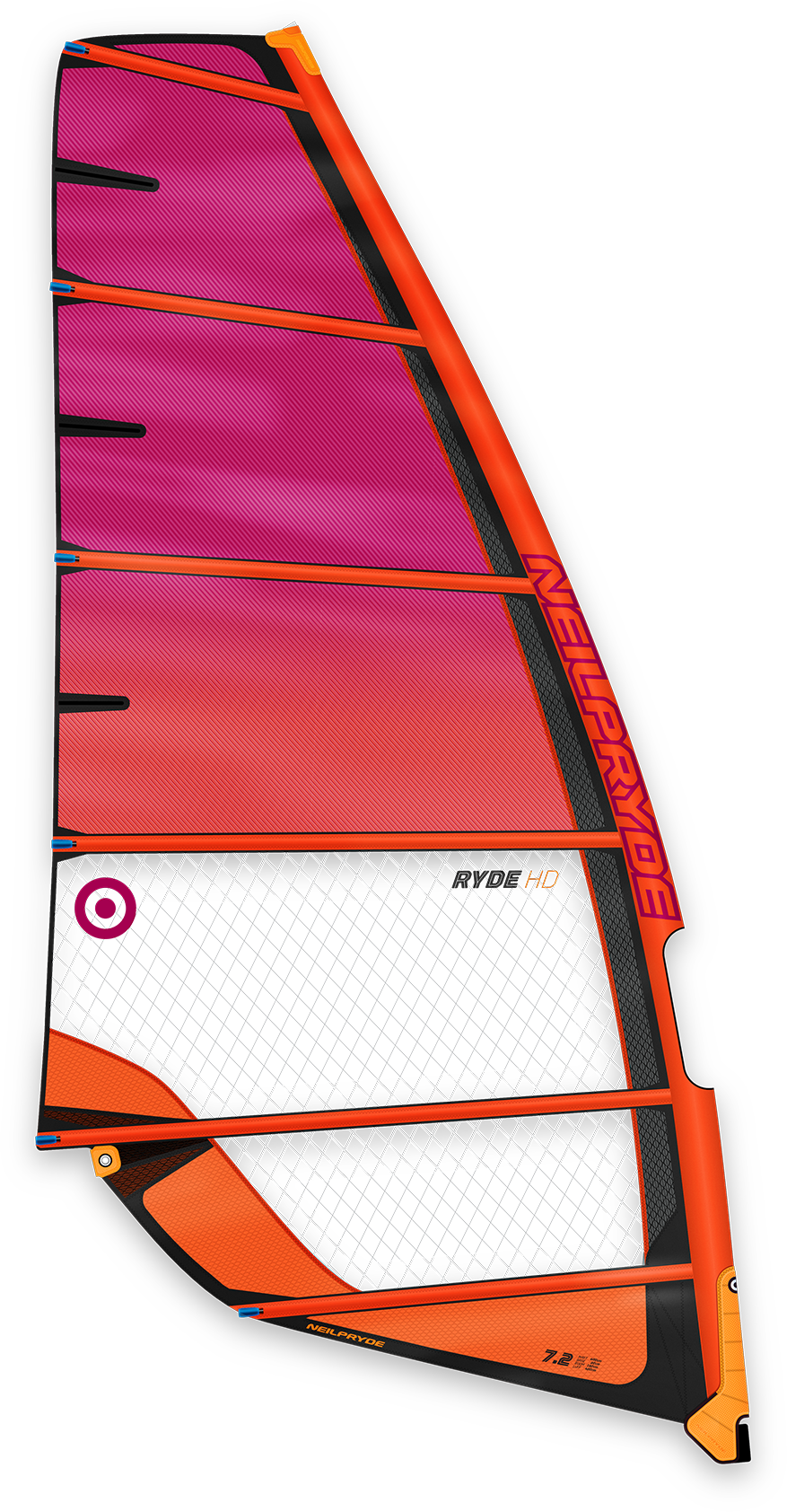 Neil Pryde Ryde HD C2 Juicy Orange/Ultra Berry 7,2