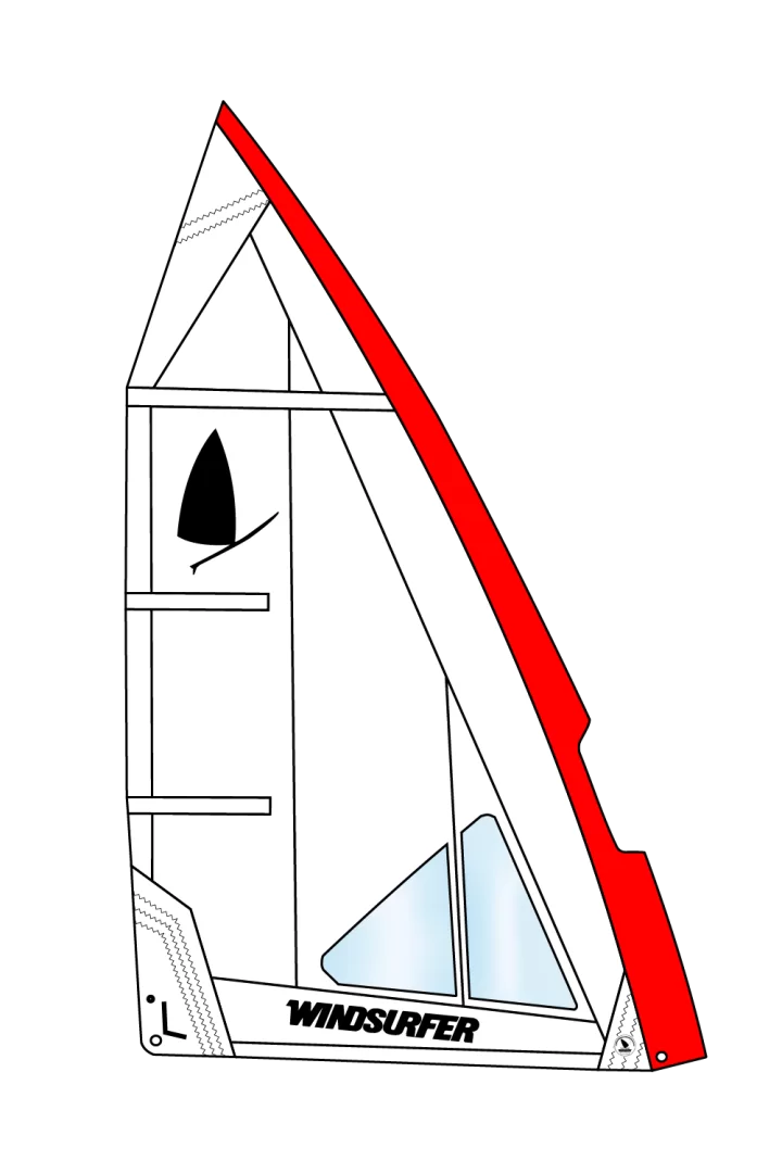 Unifiber Windsurfer LT by Exocet Sail 5,7 White