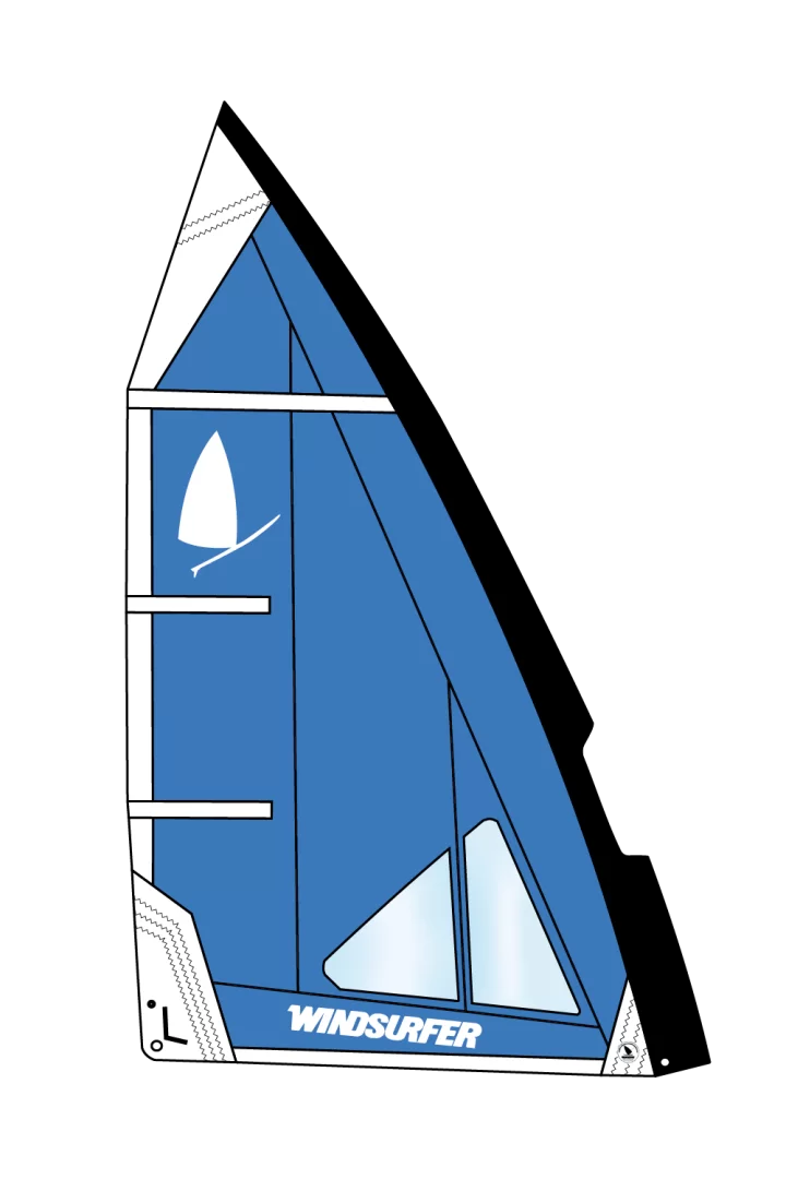 Unifiber Windsurfer LT by Exocet Sail 5,7 Blue