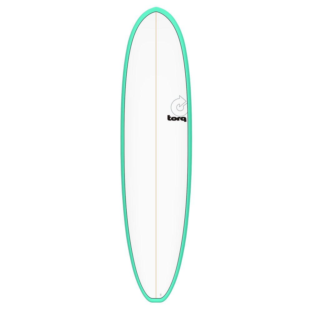 Surfboard TORQ Epoxy TET 7.8 VP Funboard Seagreen