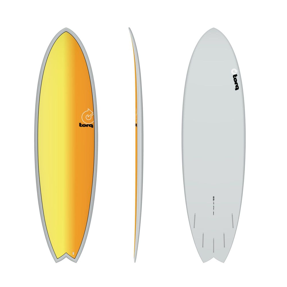 Surfboard TORQ Epoxy TET 6.6 MOD Fish Full Fade