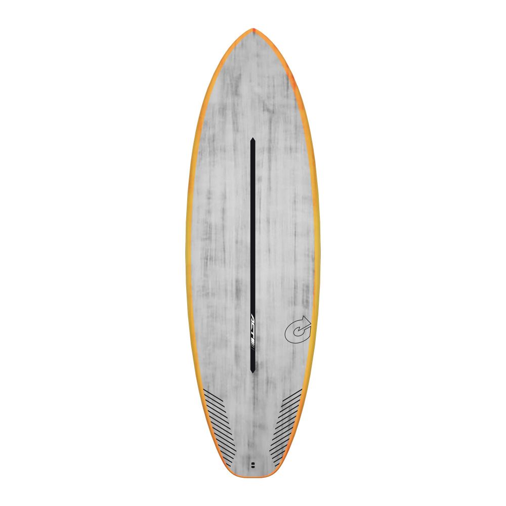 Surfboard TORQ ACT Prepreg PG-R 5.10 OrangeRail Surfboard TORQ ACT Prepreg PG-R 5.10 OrangeRail