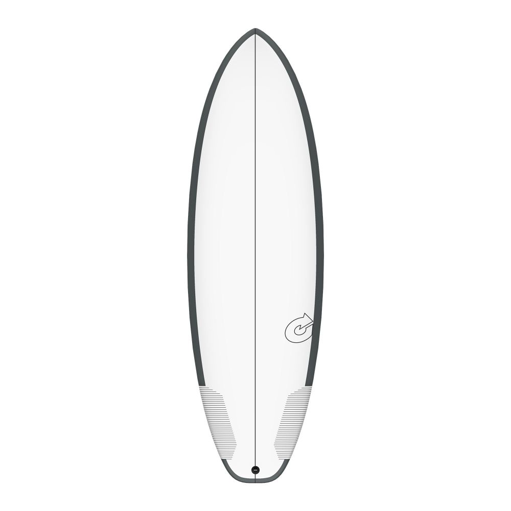 Surfboard TORQ TEC PG-R 5.8 Rail Grau