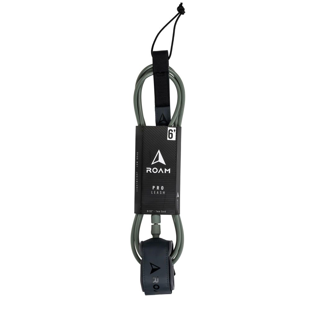 ROAM Surfboard Leash PRO 6.0 Grau