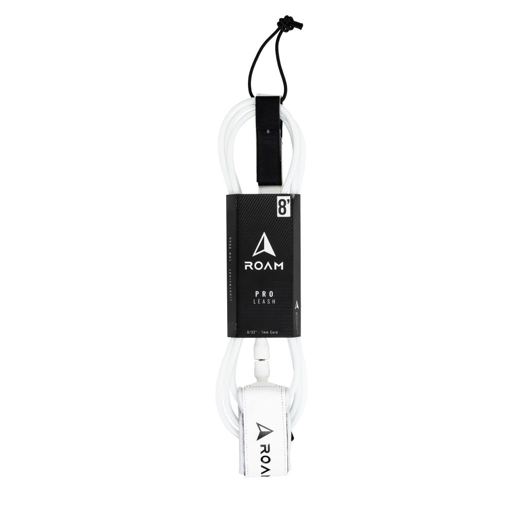 ROAM Surfboard Leash PRO 8.0 Weiss