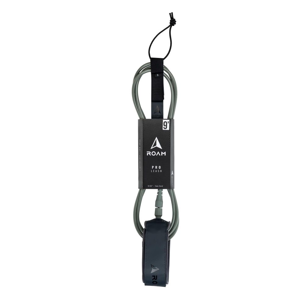 ROAM Surfboard Leash PRO 9.0 Grau