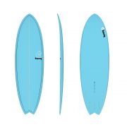 Surfboard TORQ Epoxy TET 5.11 MOD Fish Blau