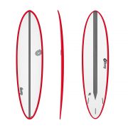 Surfboard TORQ Epoxy TET CS 7.2 Fun Carbon Red