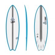 Surfboard CHANNEL ISLANDS X-lite Pod Mod 6.6 Blau