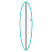 Surfboard TORQ Epoxy TET CS 6.8 Fun Carbon Blau