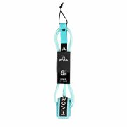 ROAM Surfboard Leash Premium 90 Knie Lite Teal